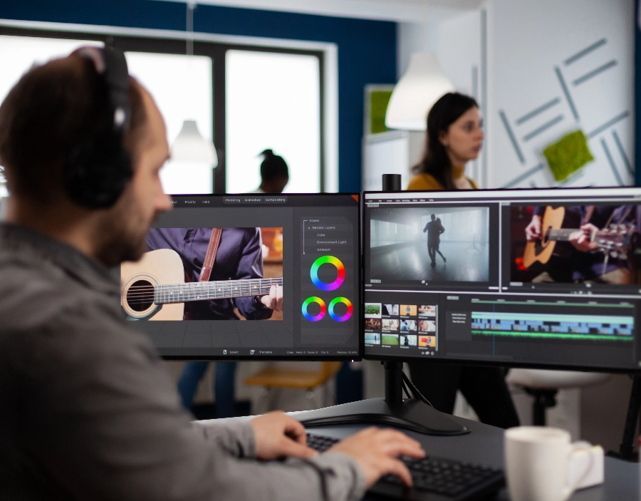 Image for Surrey Audio or Video Editor Promotional Reels Service - Sound Design, No Coding Website, Simple Website, New Company, Tec-Nut.com Websites, Free Website, Free Website, New Website, Better Than Wix, Free website template, Easy Website, easy website